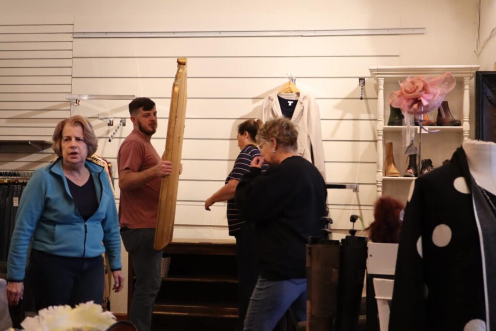 Setting up the store in Grants Pass, Oregon | Rogue Sole & Style